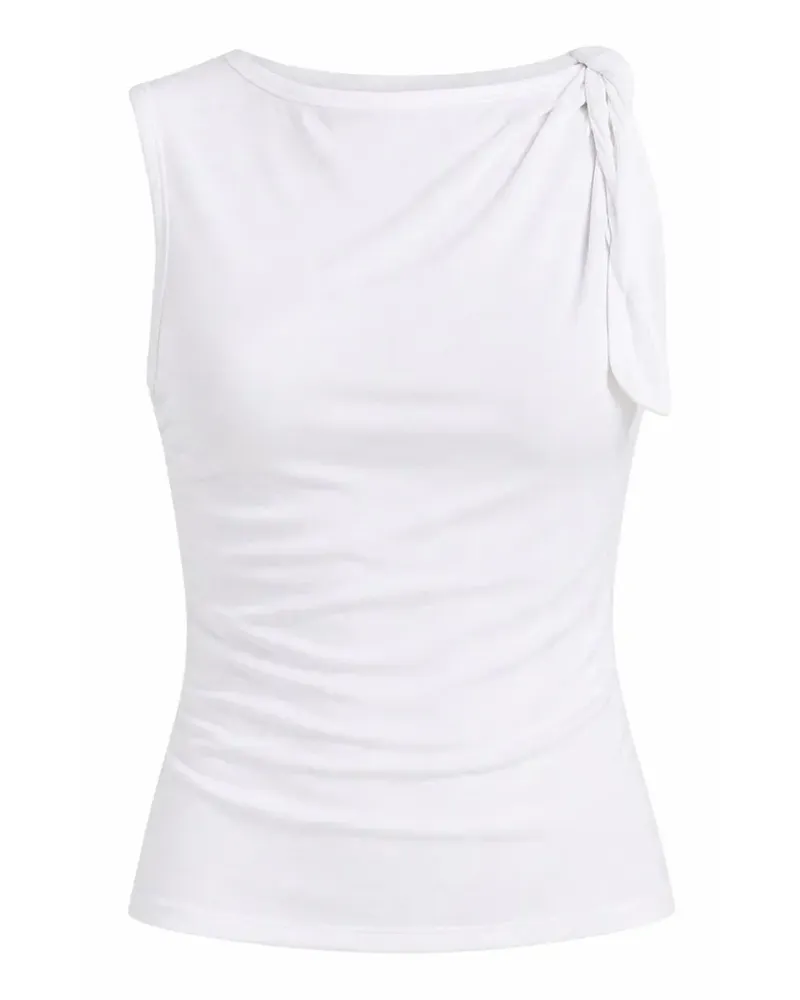 Veronica Beard Otessa Tanktop mit Raffungen - Braun Braun