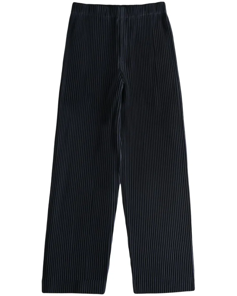 Issey Miyake Monthly Color January plissé trousers - Blau Blau