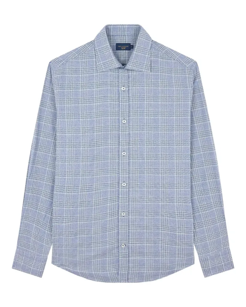 Paul & Shark Kariertes Hemd - Blau Blau