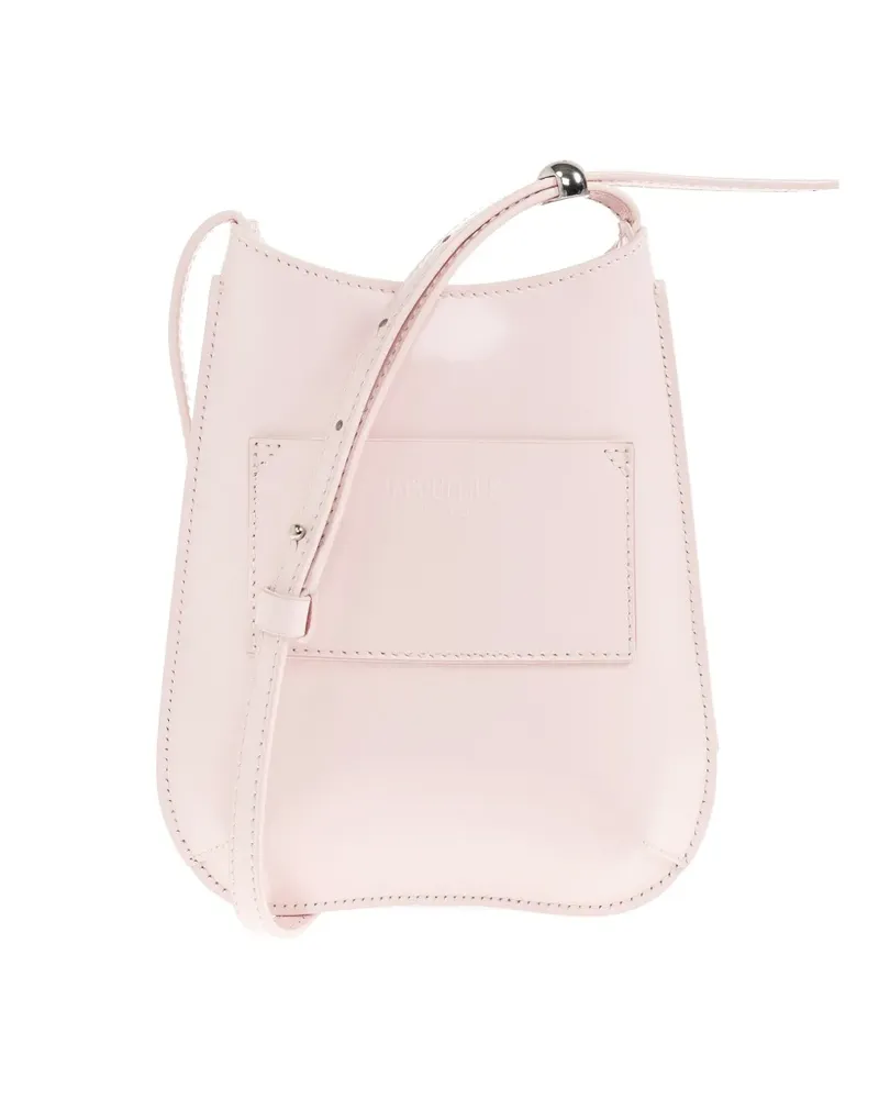 Jacquemus Bisou phone leather crossbody bag - Rosa Rosa