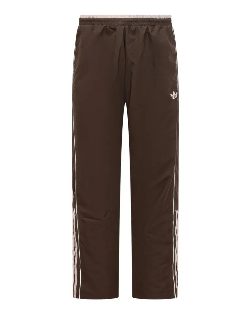 adidas stripe trousers - Braun Braun