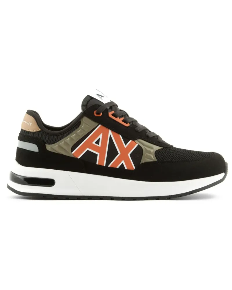 Armani Exchange Sneakers aus Wildleder - Schwarz Schwarz