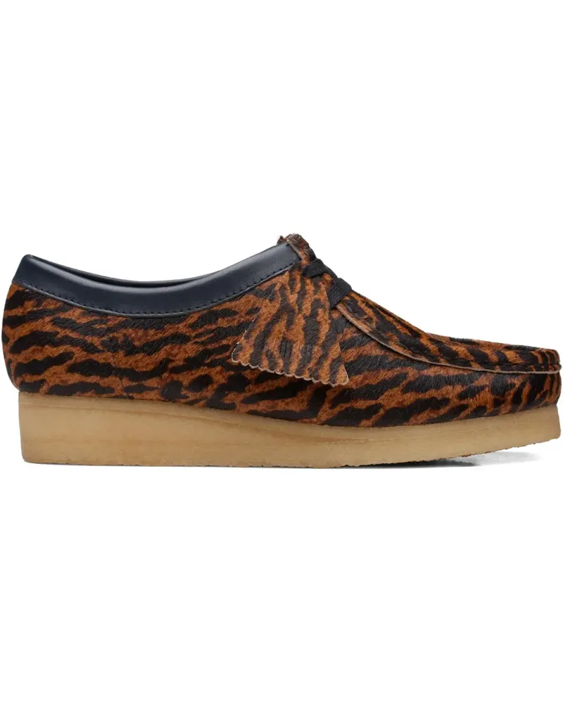 Clarks Wallabee Loafer in Schildpattoptik - Braun Braun