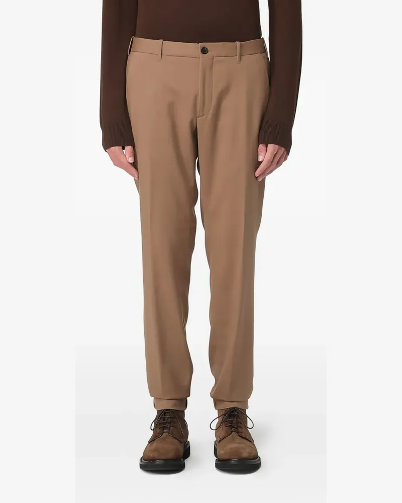 Incotex elasticated trousers - Braun Braun