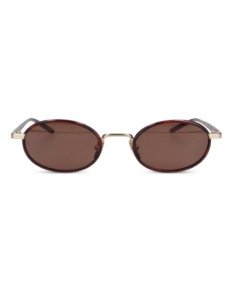 CHIMI Lea tortoiseshell-effect sunglasses - Braun Braun
