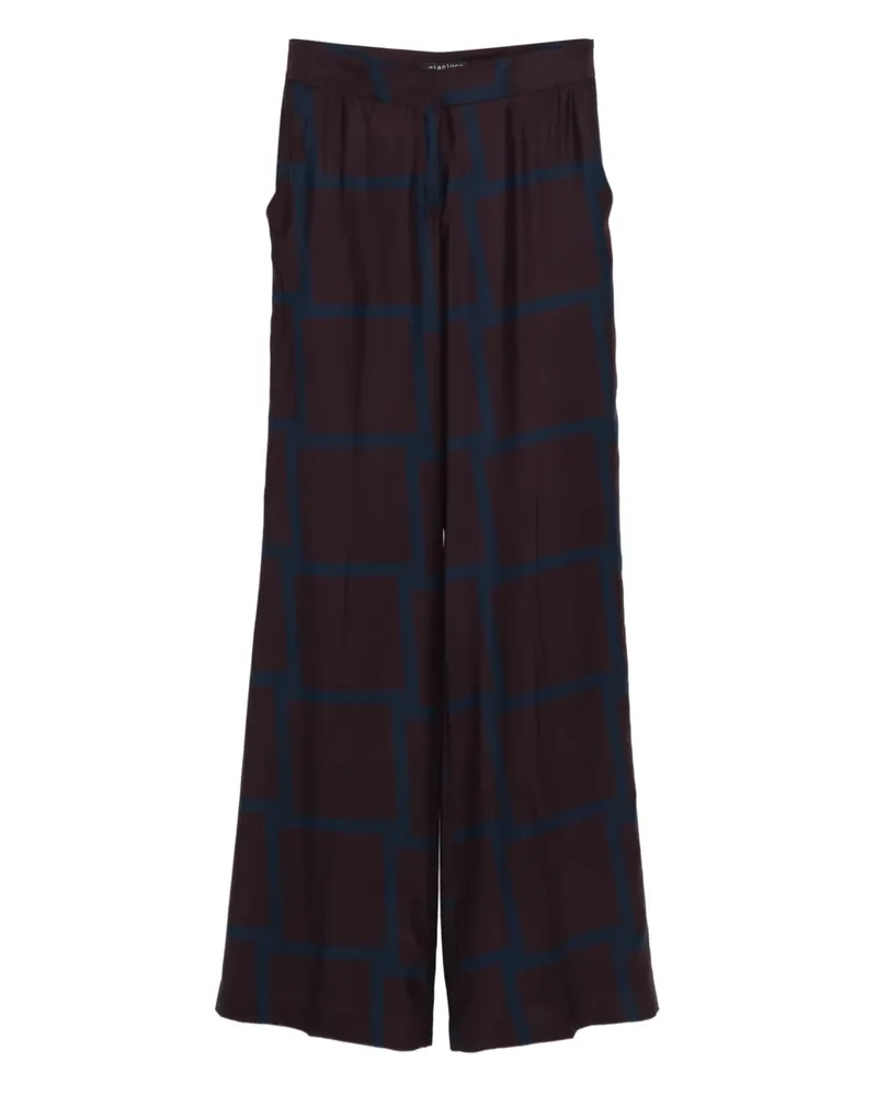 Gianluca Capannolo Geometrische Hose - Violett Violett