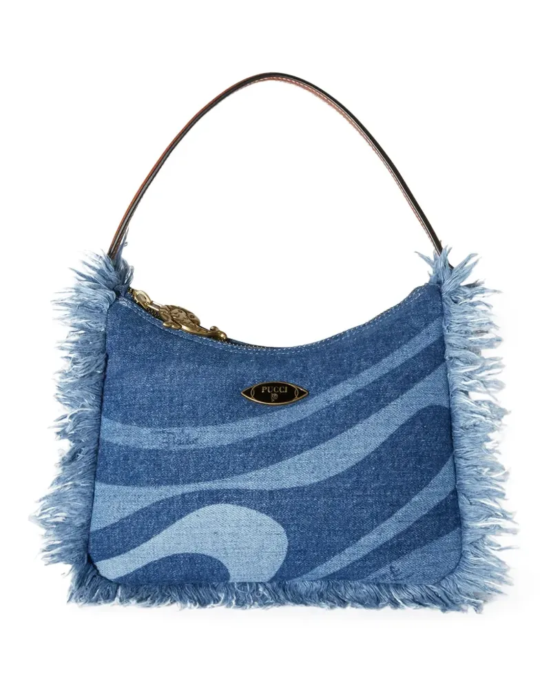 Emilio Pucci Yummy Schultertasche - Blau Blau