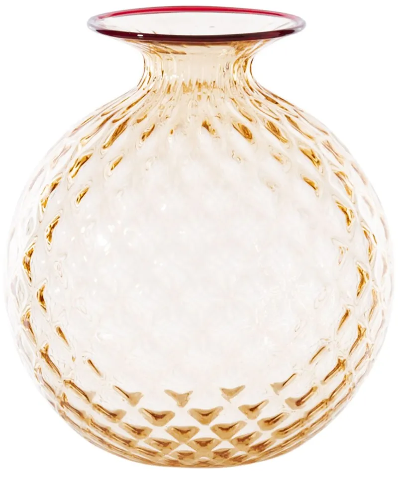 Venini Monofiore Vase - Gelb Gelb