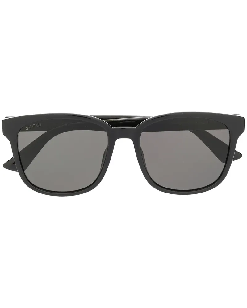Gucci square-frame sunglasses - Schwarz Schwarz
