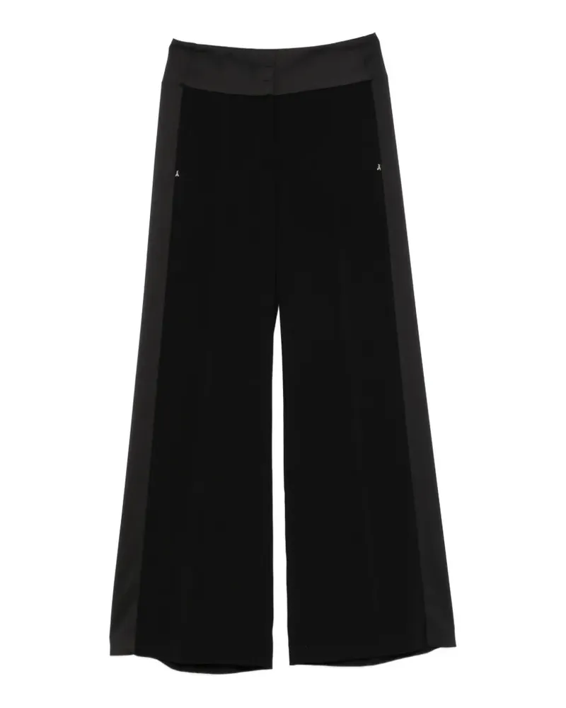 Patrizia Pepe color-block palazzo pants - Schwarz Schwarz