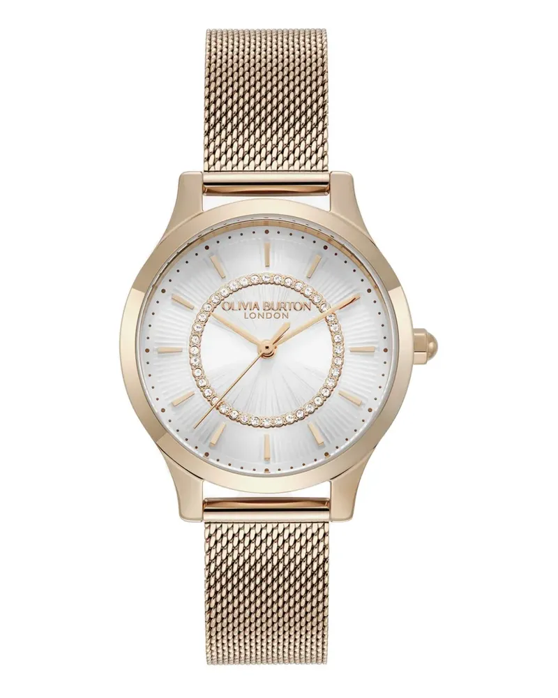 Olivia Burton Wonderlust embellished watch - Weiß Weiß