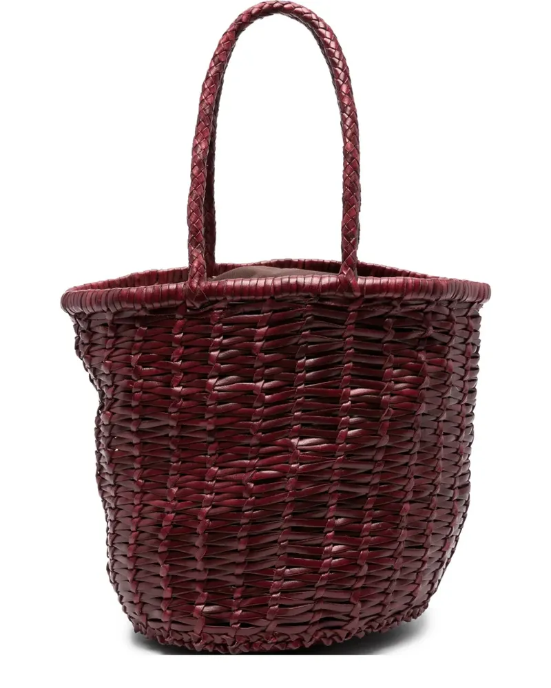 Dragon Diffusion Geflochtene Beuteltasche - Rot Rot