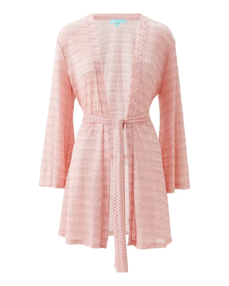 Melissa Odabash Anna Rose belted kaftan - Rosa Rosa