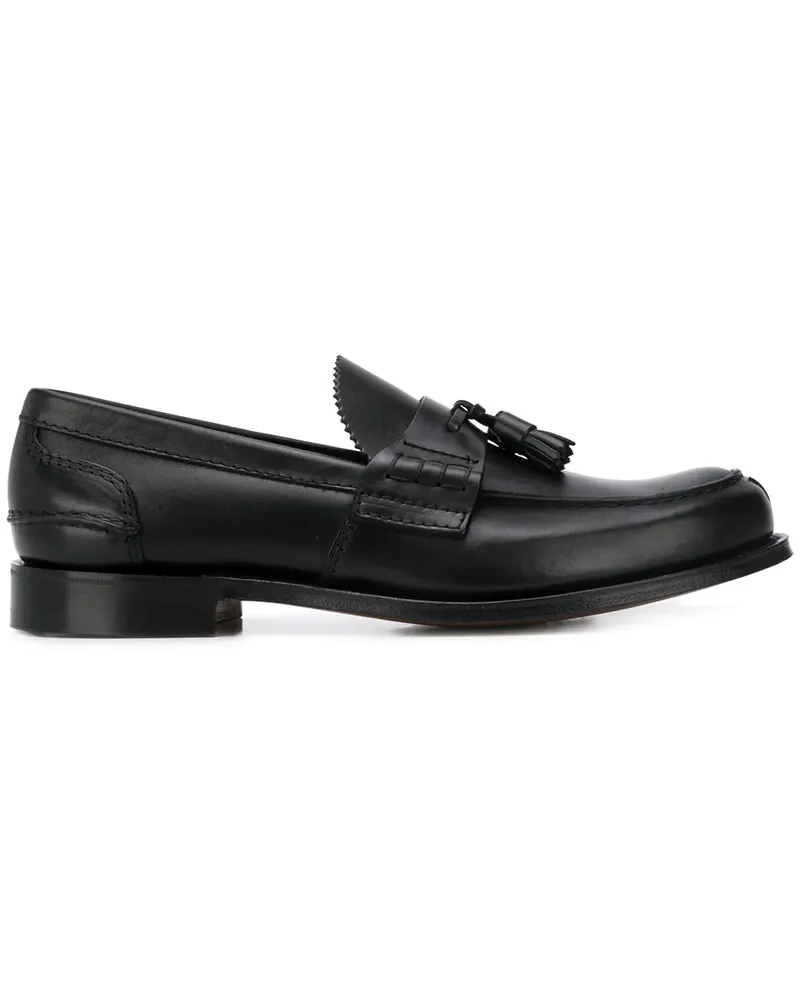 Church's Loafer mit Quasten - Schwarz Schwarz