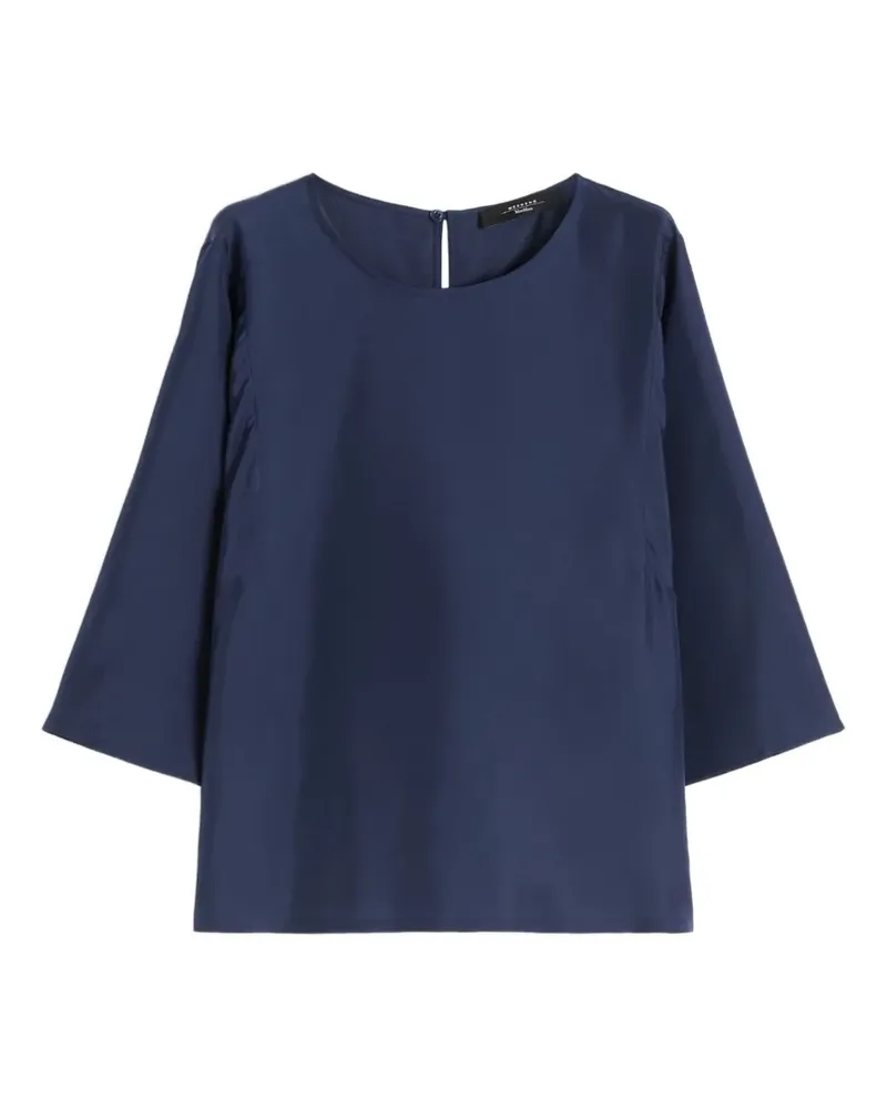 Max Mara Fastoso blouse - Blau Blau