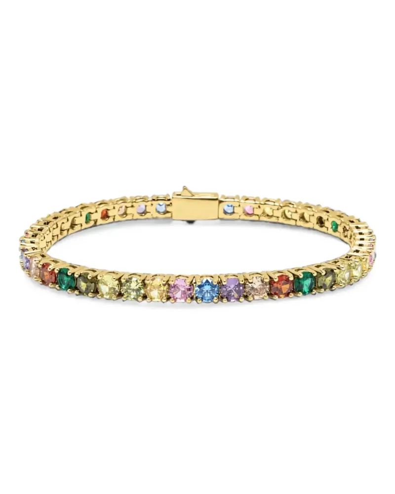 Nialaya Tennis Armband - Gold Gold
