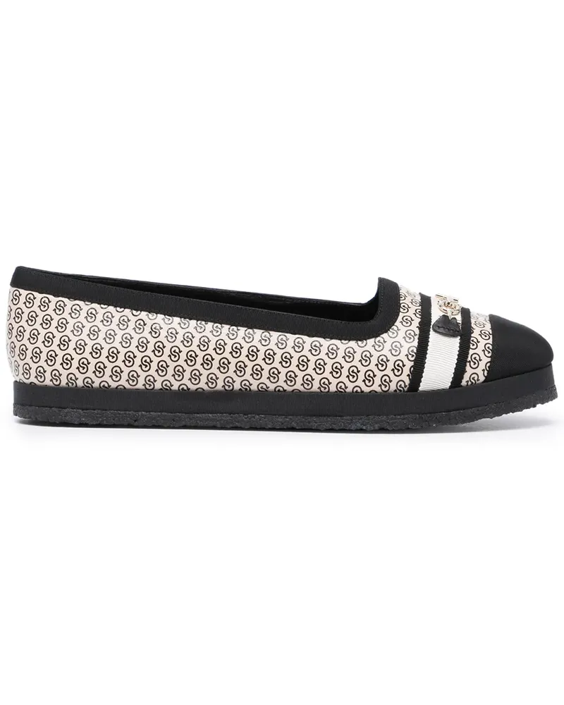 Ferragamo Kelsi Ballerinas - Schwarz Schwarz