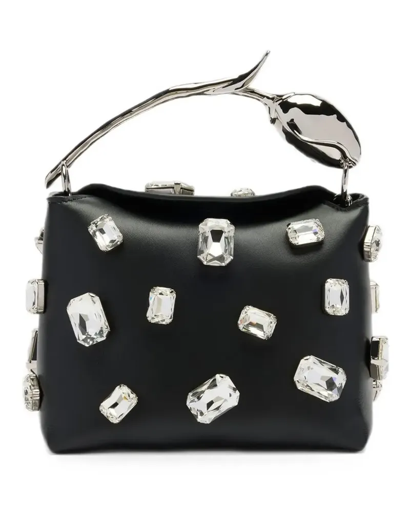 Erdem Bloom Mini-Tasche - Schwarz Schwarz