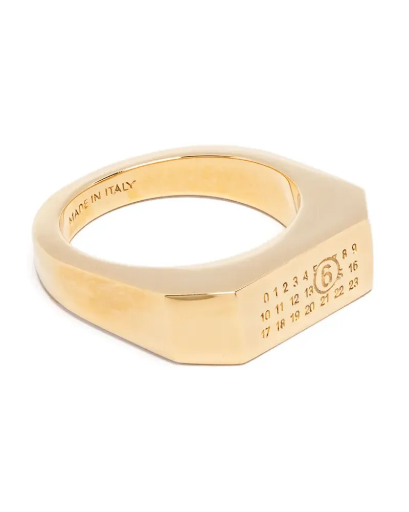 Maison Margiela Klassischer Siegelring - Gold Gold