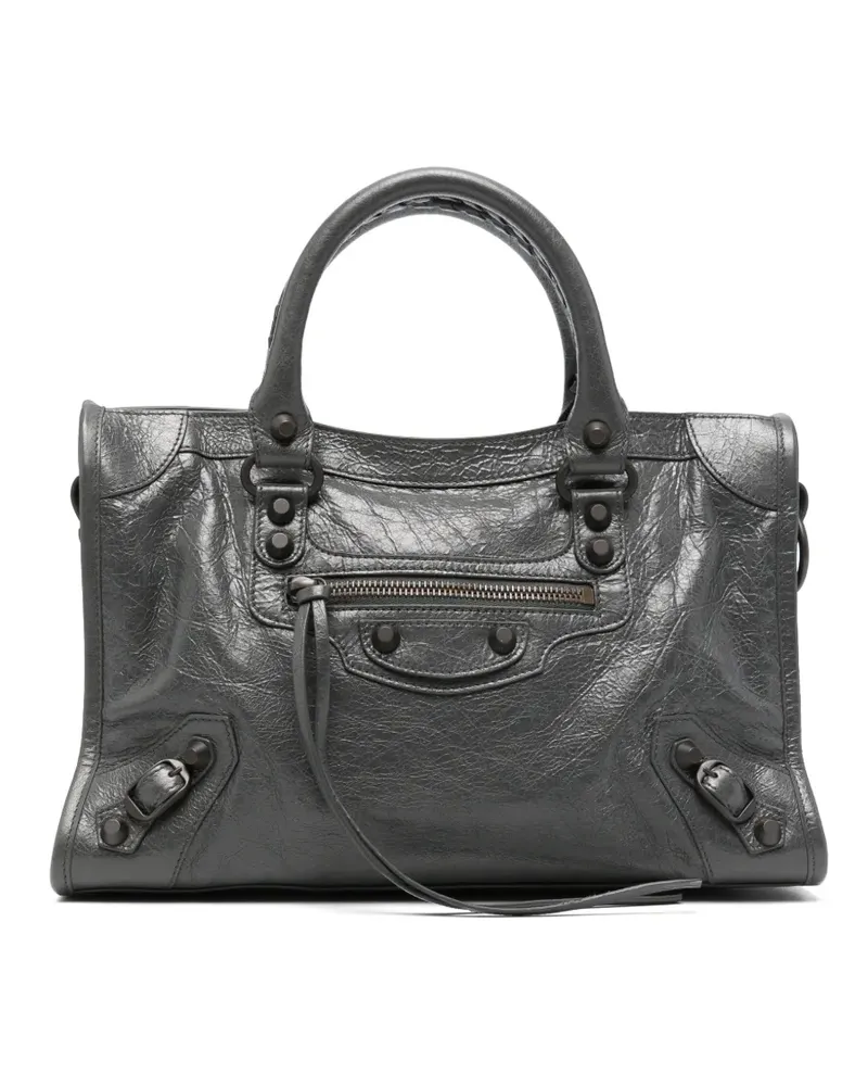 Balenciaga Le City Schultertasche - Grau Grau