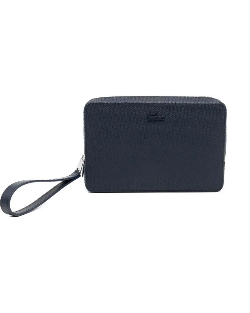 Lacoste Clutch mit Logo-Prägung - Blau Blau