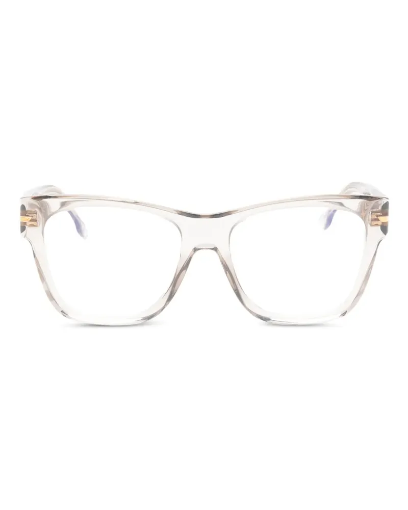 Victoria Beckham Brille mit eckigem Gestell - Grau Grau