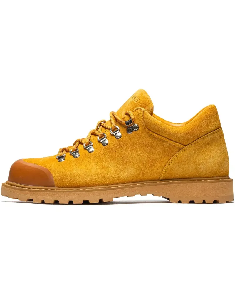 Diemme Schnürstiefel aus Wildleder - Gelb Gelb