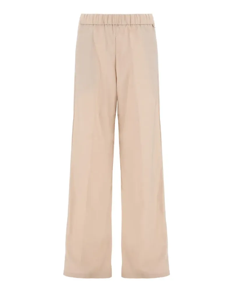 Herno elasticated-waist trousers - Nude Nude