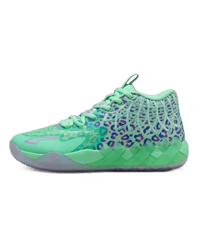 Puma x LaMelo Ball  MB.01 Alien Safari Sneakers mit Leopardenprint - Grün Grün