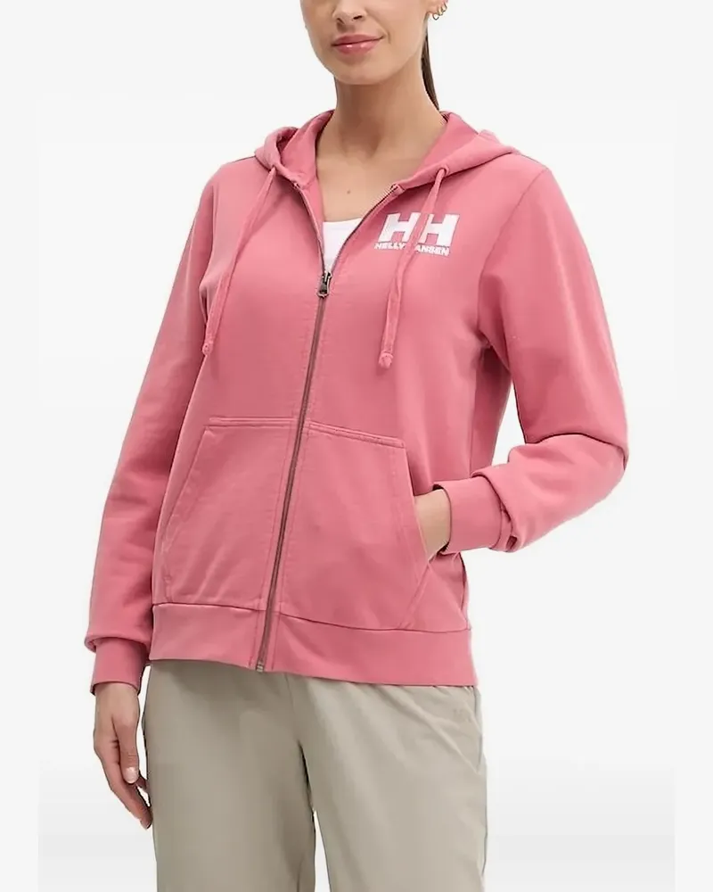 Helly Hansen Kapuzenjacke mit Reißverschluss - Rosa Rosa