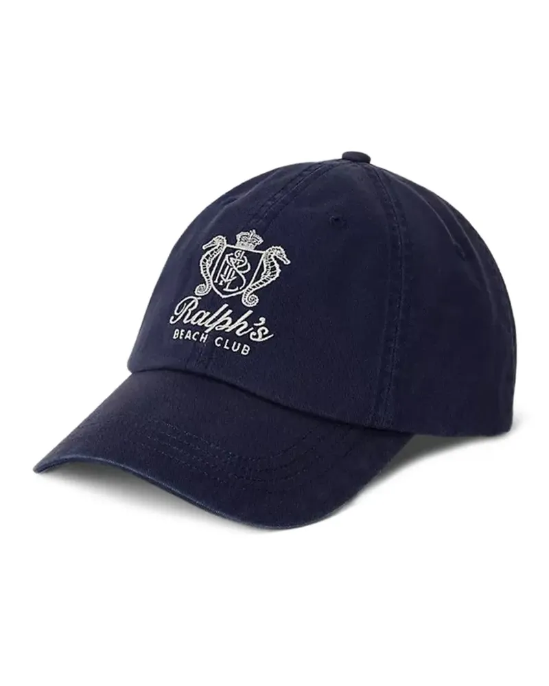 Ralph Lauren logo-embroidered baseball cap - Blau Blau