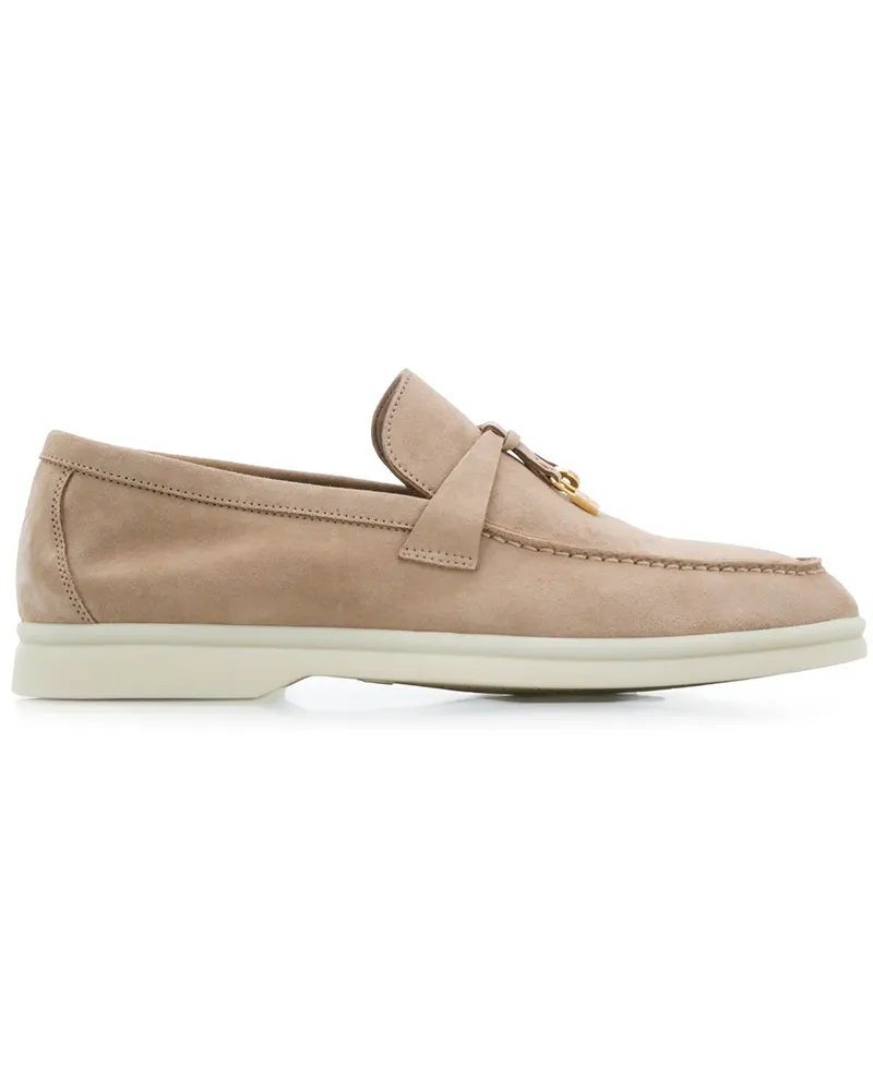 Loro Piana Sandstone' Loafer - Nude Nude