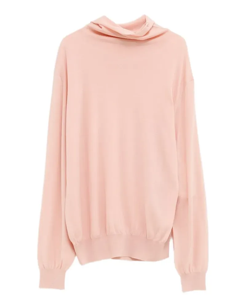 KHAITE Annette high-neck sweater - Rosa Rosa