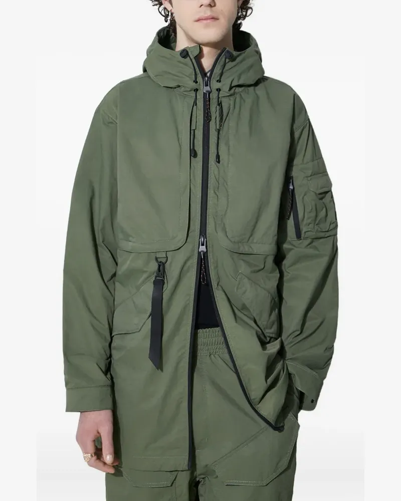 Alpha Industries Utility UV Fishtail Kapuzenjacke - Grün Grün
