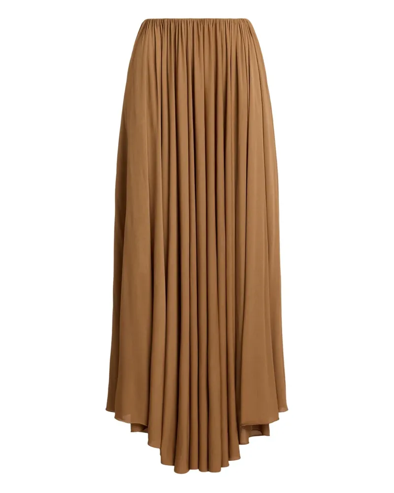 Ralph Lauren Maxirock in A-Linie - Braun Braun