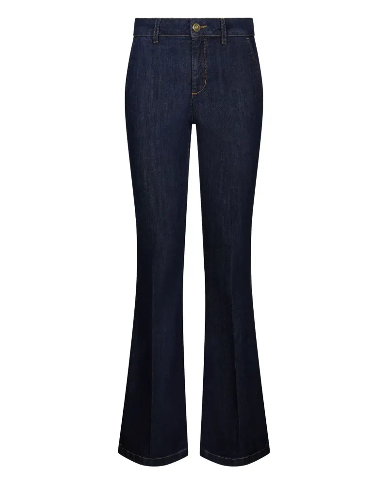 Liu Jo Bootcut-Jeans mit hohem Bund - Blau Blau