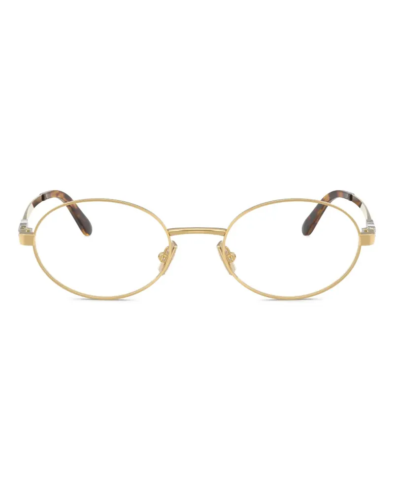Miu Miu round-frame glasses - Gold Gold