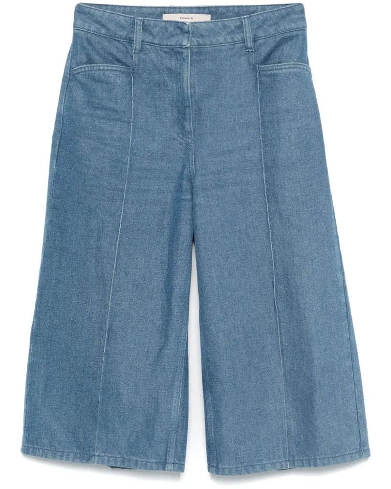 REMAIN Klassische Jeans-Shorts - Blau Blau