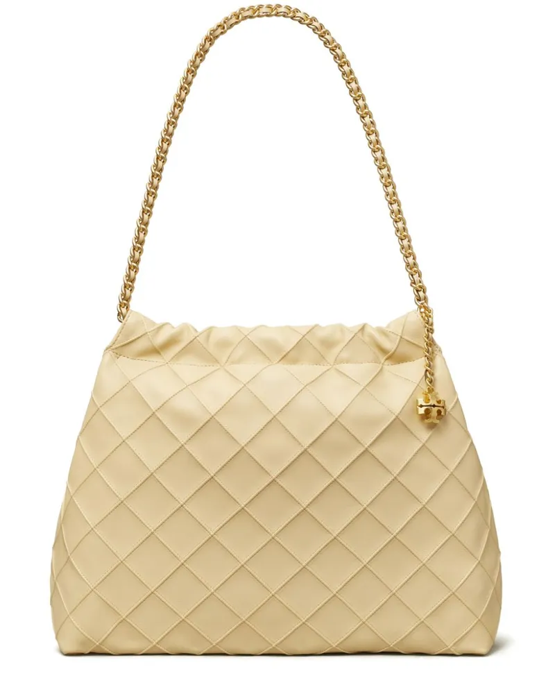 Tory Burch Fleming Beuteltasche - Nude Nude