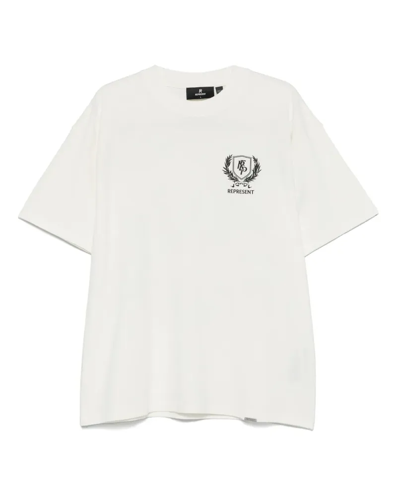 REPRESENT Crest T-Shirt - Nude Nude