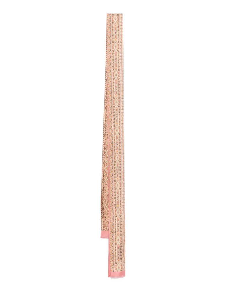 Valentino Garavani Schal aus Seide - Nude Nude