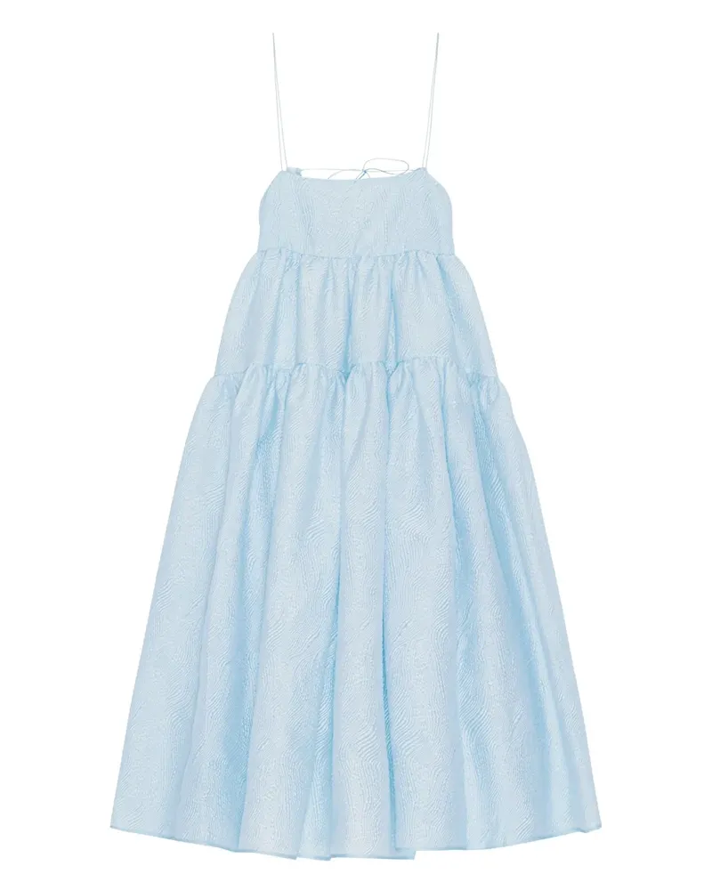 Cecilie Bahnsen Sofie Kleid - Blau Blau