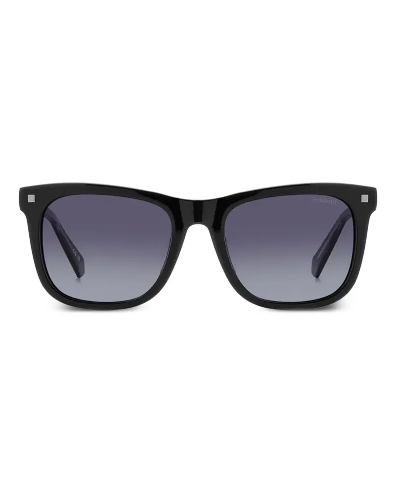 Polaroid square-frame sunglasses - Schwarz Schwarz