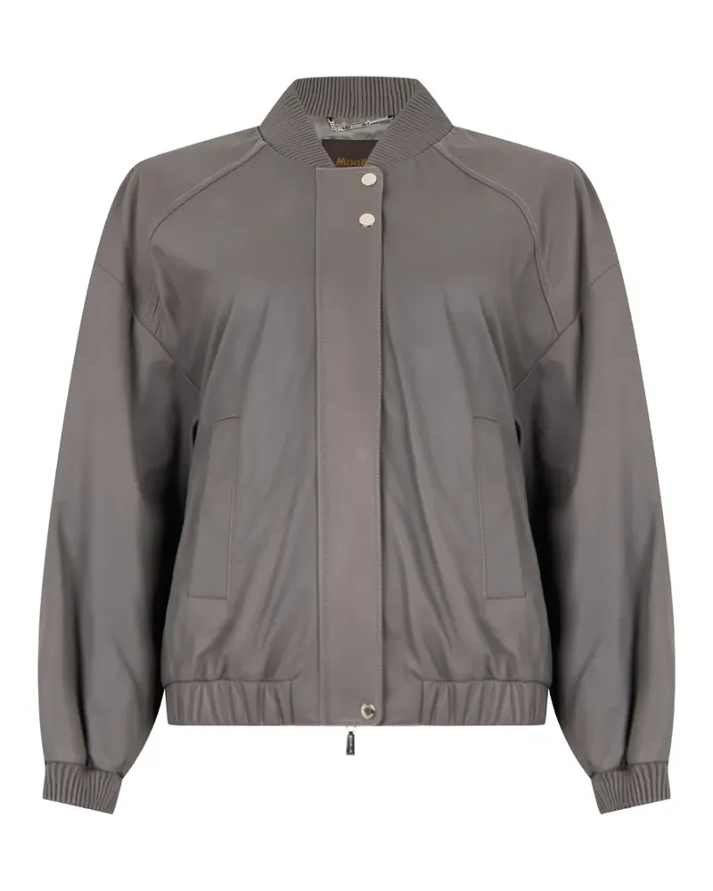 MOORER Haylap bomber jacket - Grau Grau