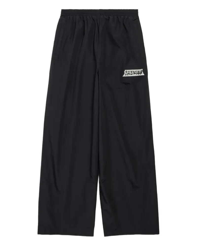 Balenciaga Masking Tape track pants - Schwarz Schwarz