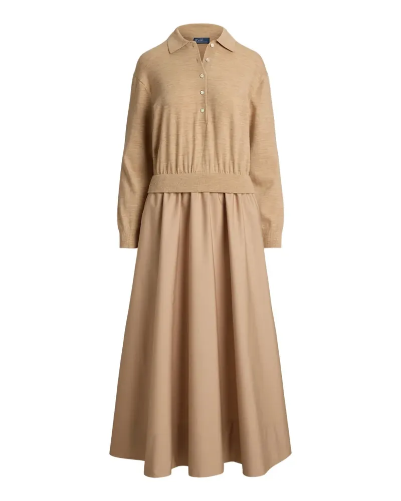 Ralph Lauren Geknöpftes Kleid - Nude Nude