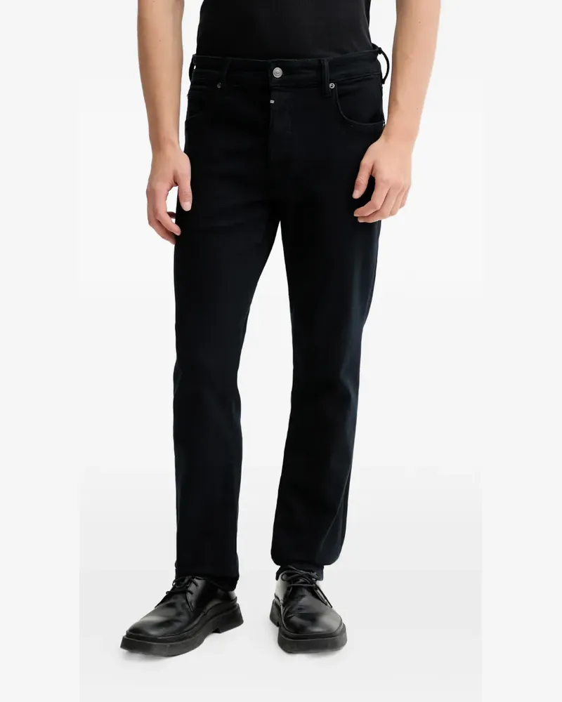 AllSaints Sid logo-patch jeans - Schwarz Schwarz