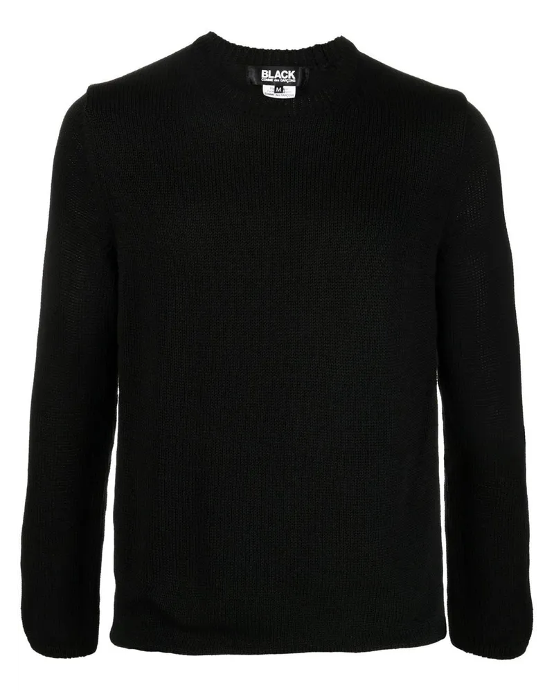 Comme des Garçons Wendbarer Pullover Schwarz