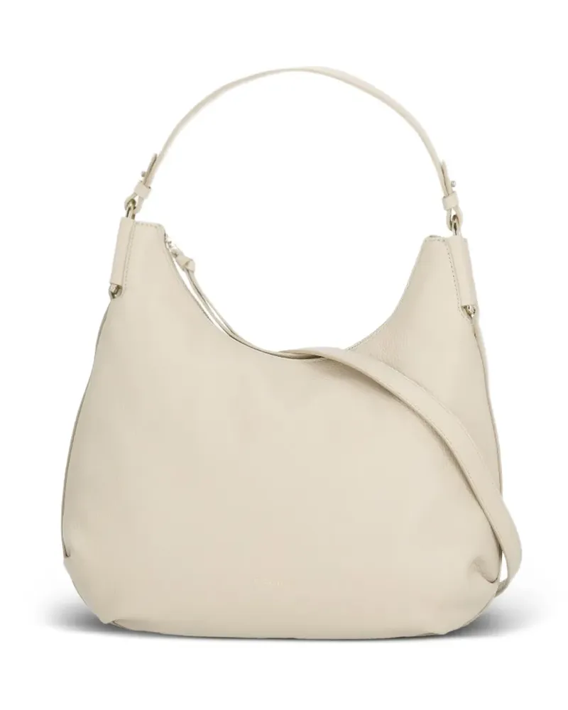 Coccinelle small Rebekka leather shoulder bag - Nude Nude