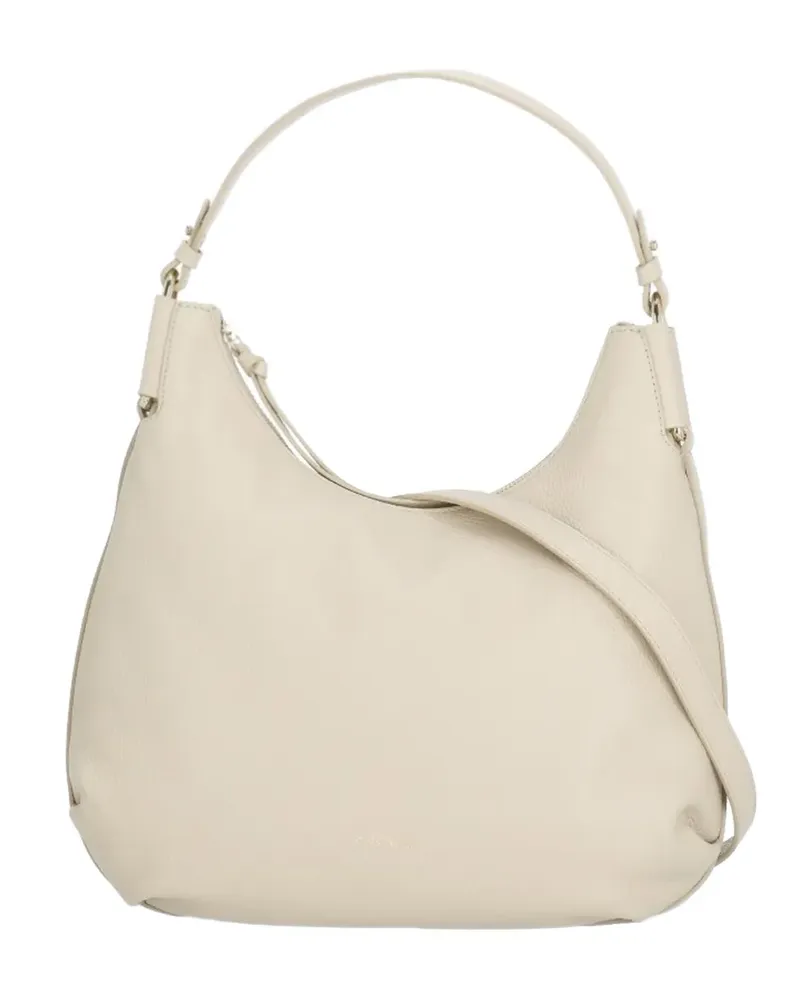 Coccinelle small Rebekka leather shoulder bag - Nude Nude